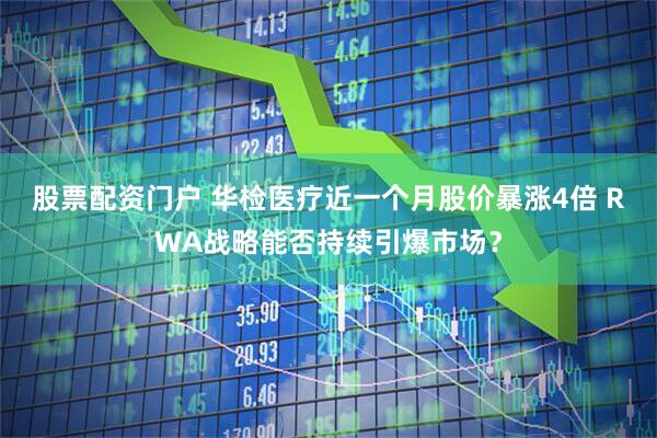 股票配资门户 华检医疗近一个月股价暴涨4倍 RWA战略能否持续引爆市场？